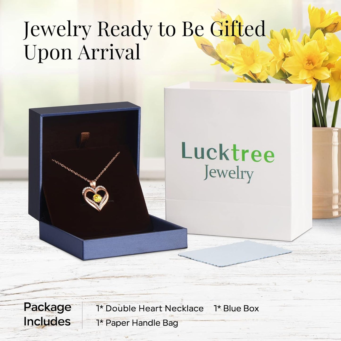 18K Rose Gold Necklaces for Women Birthday Gifts for Women Jewelry for Women Birthday Gifts for Wife Girlfriend Daughter Wife Birthday Gifts for Anniversary Mothers Day Christmas Valentines Gifts