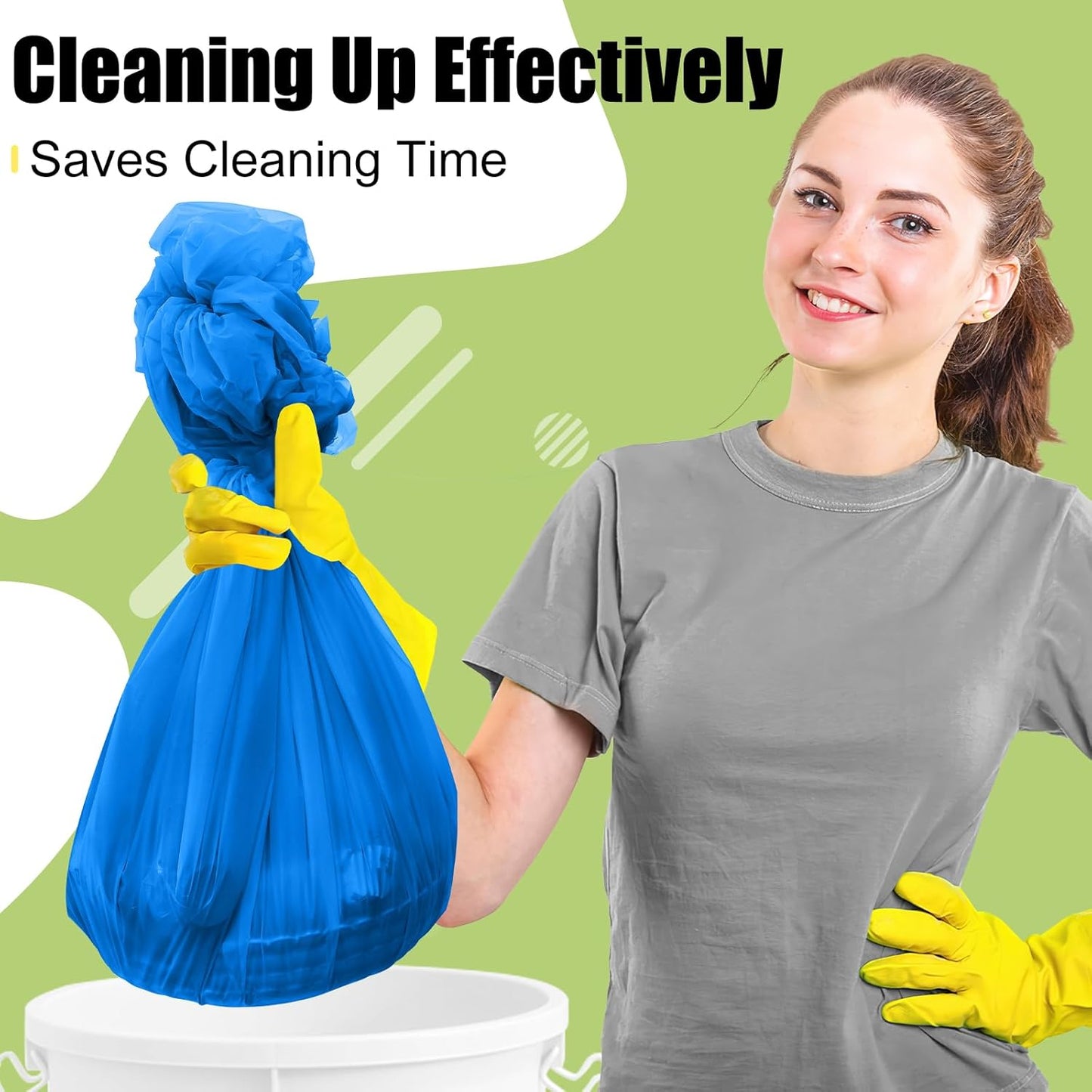 Smiry 54 Inch x 100 Feet Disposable Table Cover Roll, Blue Plastic Table Cloth in Cut-to-Size Box with Slide Cutter, Waterproof Rectangle Tablecloths for Weddings, Banquets, Outdoor