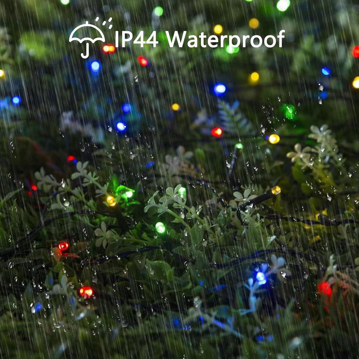 Connectable 240LED 88Ft 13Modes Christmas String Lights Indoor Outdoor | Extendable Green Wire Christmas Tree Lights with Timer | Twinkle Fairy Light Plug in for Xmas Tree (Multicolor)