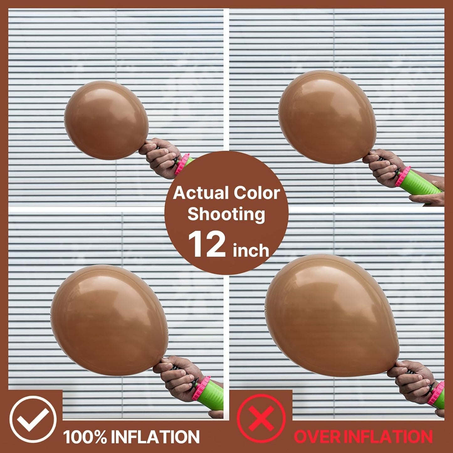 PartyWoo Brown Balloons 140pcs Different Sizes of 18 12 10 5 Inch Boho Neutral Fall Coffee Tan Balloons Arch Kit Garland for Birthday Boy Baby Shower Jungle Safari Fall Party Decorations Brown-F09