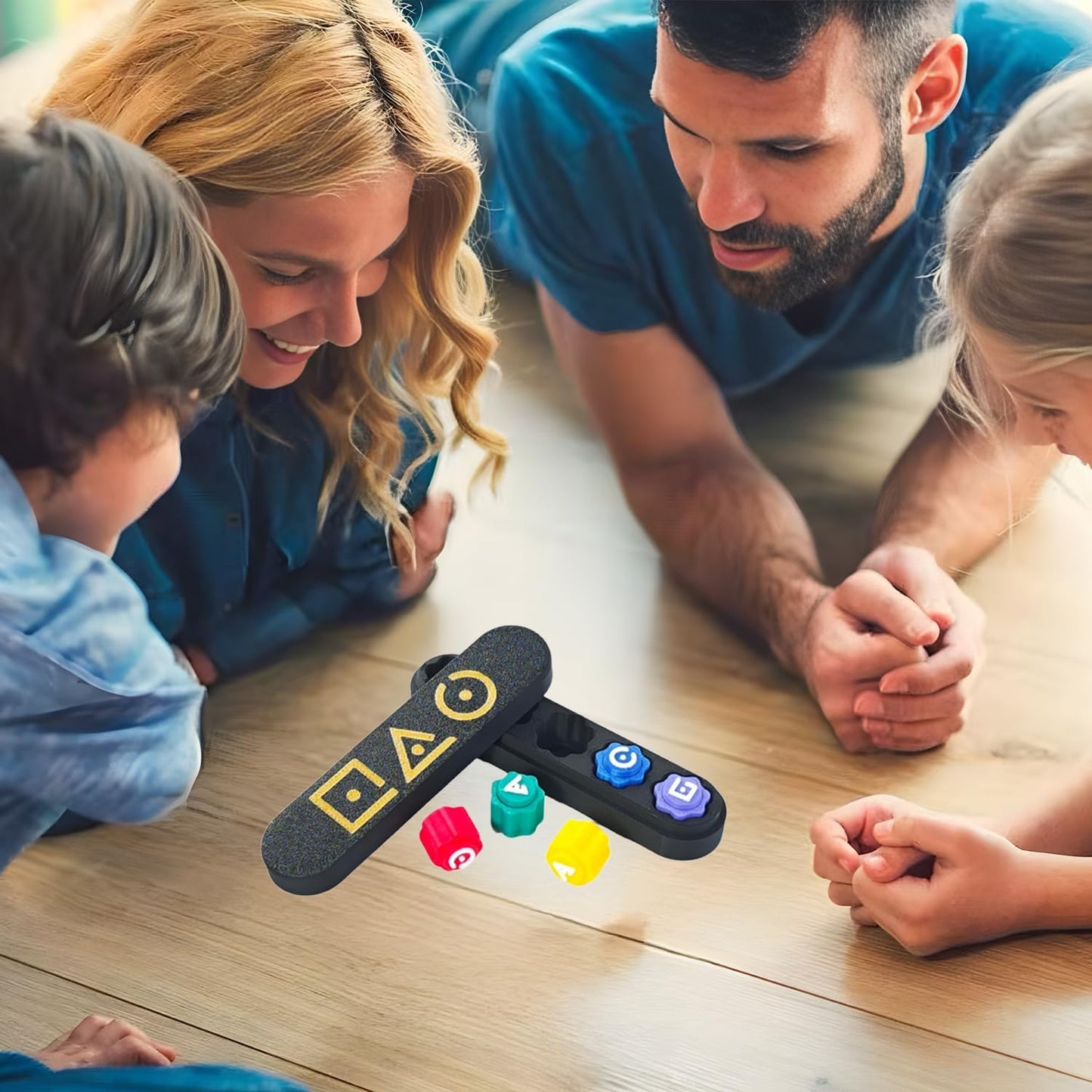 Gonggi Korean Game Stone Set,Traditional Korean Tossing Stone Game, Korean Gonggi Jack Stone Pebbles Set (BlackBase, 5Stone+1LongBase)