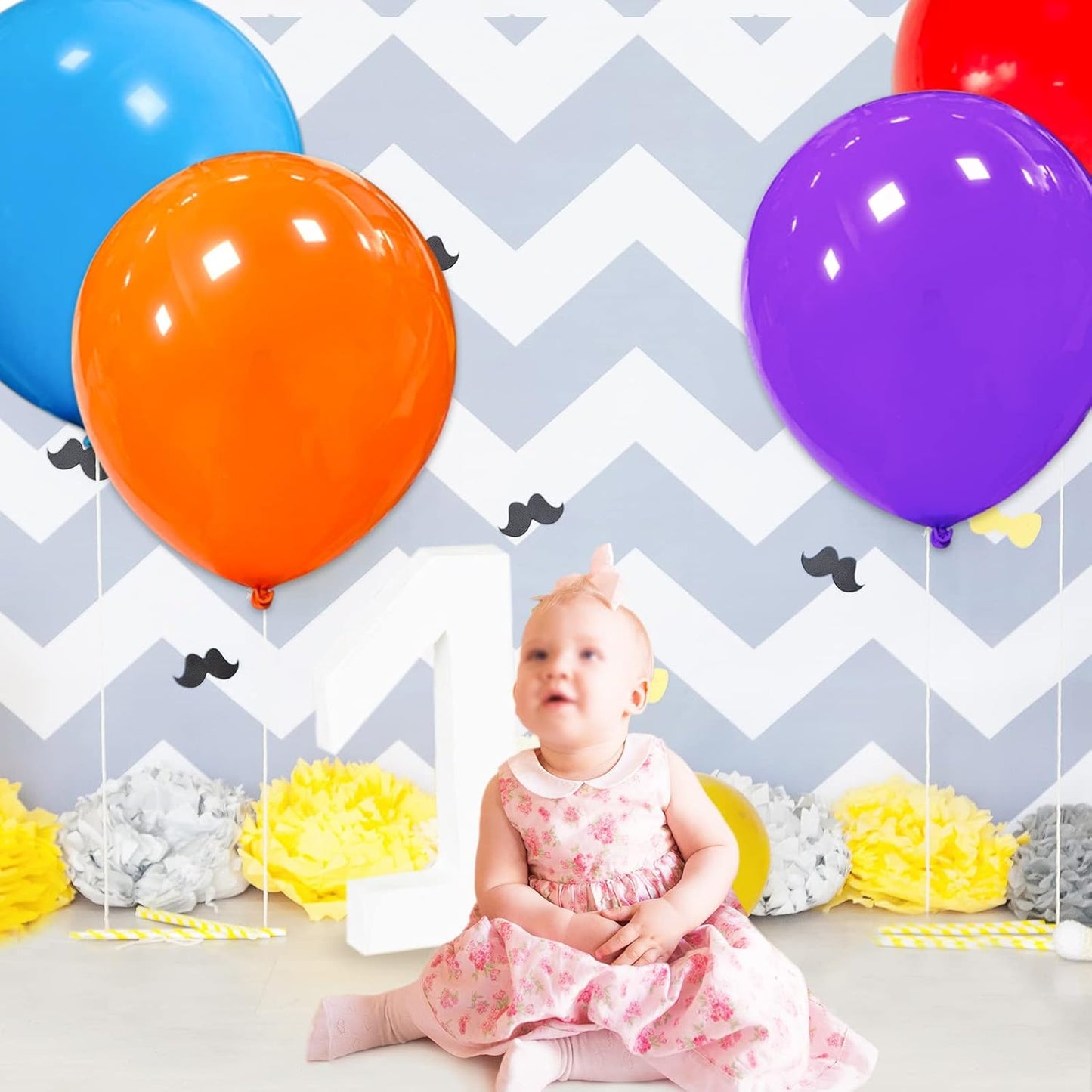 32Pcs Purple Big Balloons 18 Inch, Round Large Latex Party Balloons for Birthday Wedding Decorations. (purple)