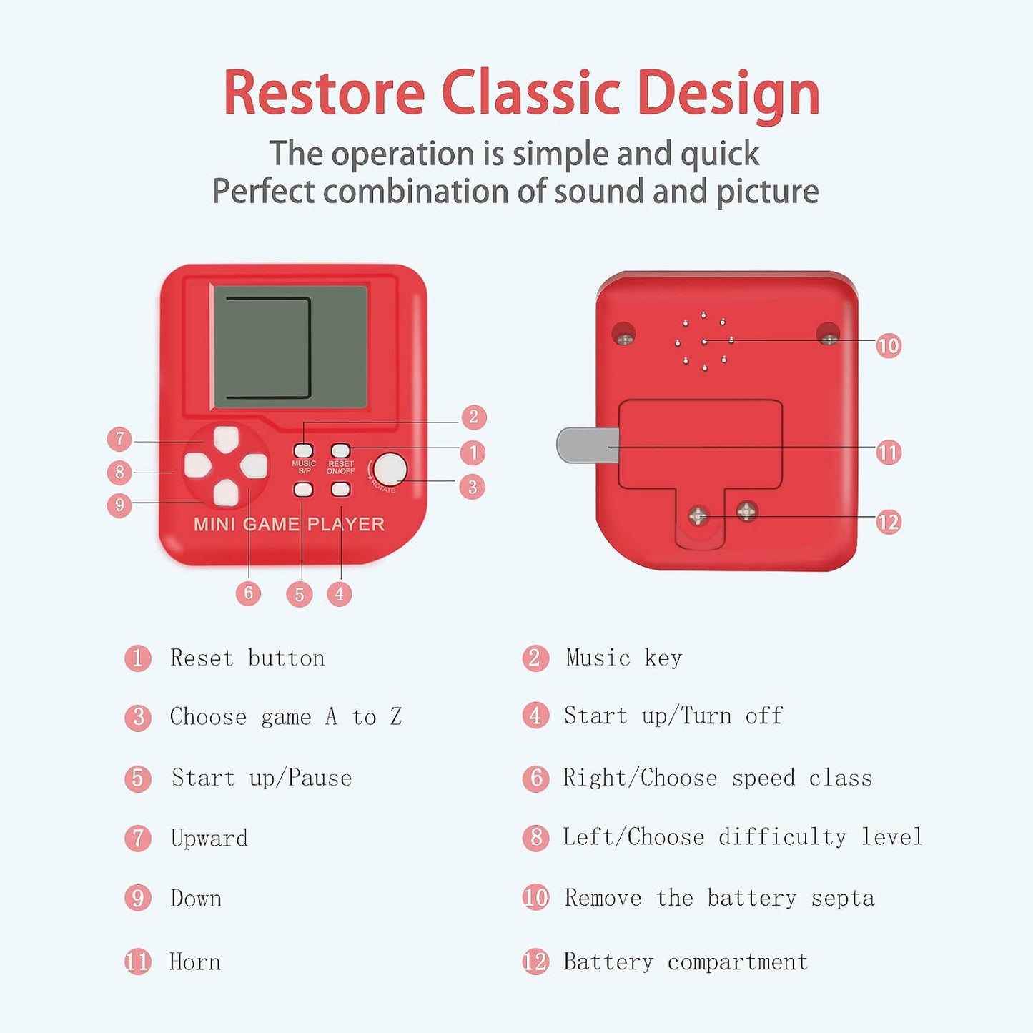 DJMUMU 18Pcs Mini Games Party Favors Keychains for Kids Video Game Party Favors Video Game Keychains for Backpack Birthday School Party Favor Supplies Key Chains for Kids Video Game Favors