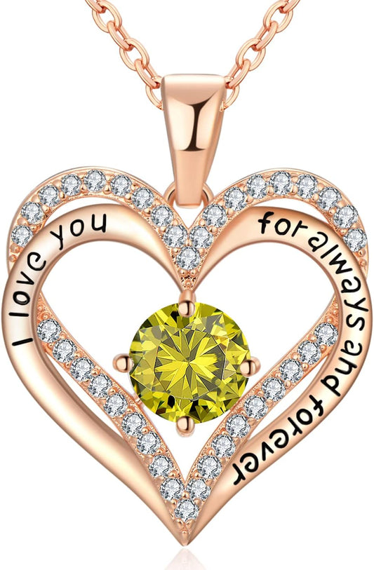 18K Rose Gold Necklaces for Women Birthday Gifts for Women Jewelry for Women Birthday Gifts for Wife Girlfriend Daughter Wife Birthday Gifts for Anniversary Mothers Day Christmas Valentines Gifts