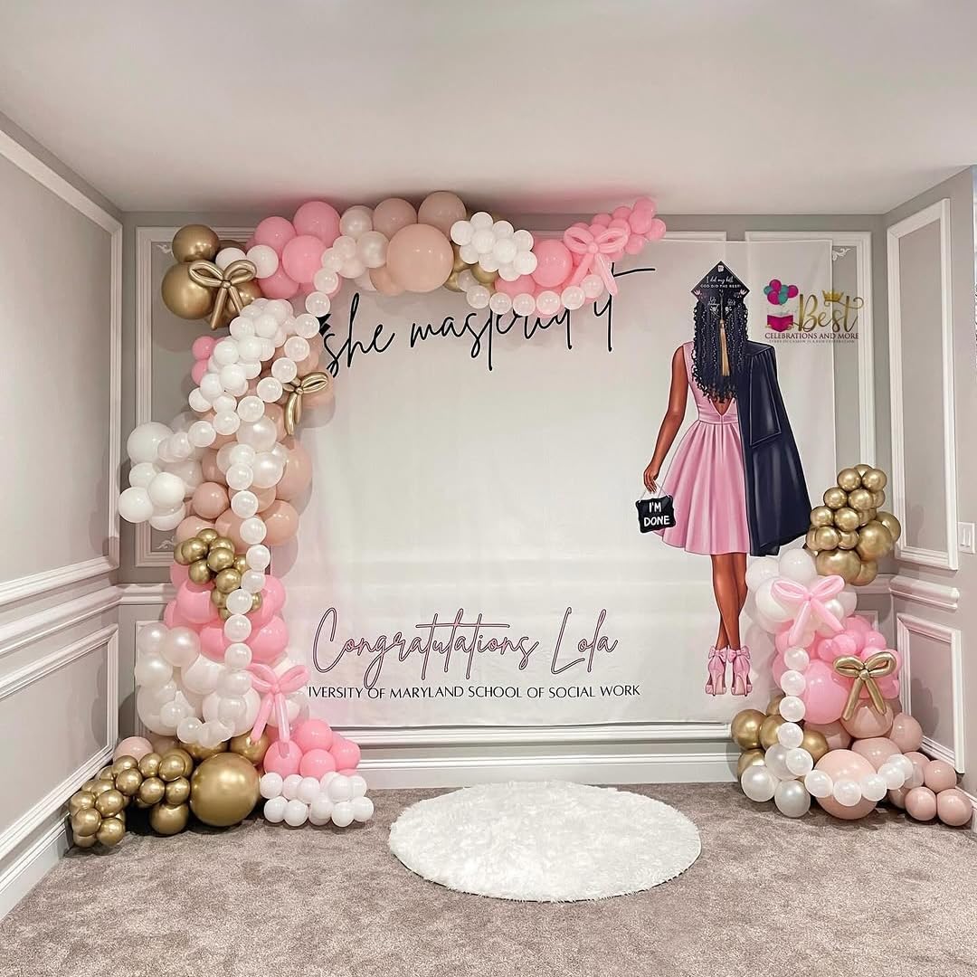 Pearl White Linking Balloons, 100PCS 6 Inch Pearl Color Quick Link Balloons for Making Balloon Wall Heart Arch, Tails Balloon for Wedding Birthday Baby Shower Engagement Graduation Party Decorations