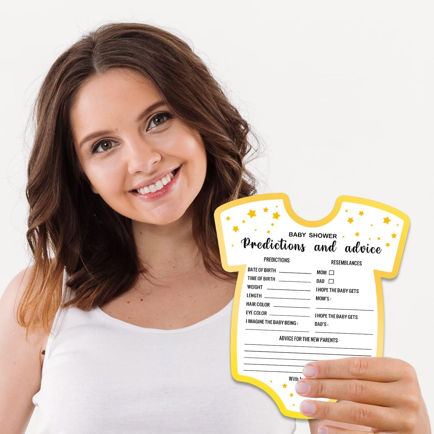 Baby Shower Game: 30 Predictions & Advice, Girl or Boy Baby Messages, Gender Neutral Wishes, Party Games & Activities