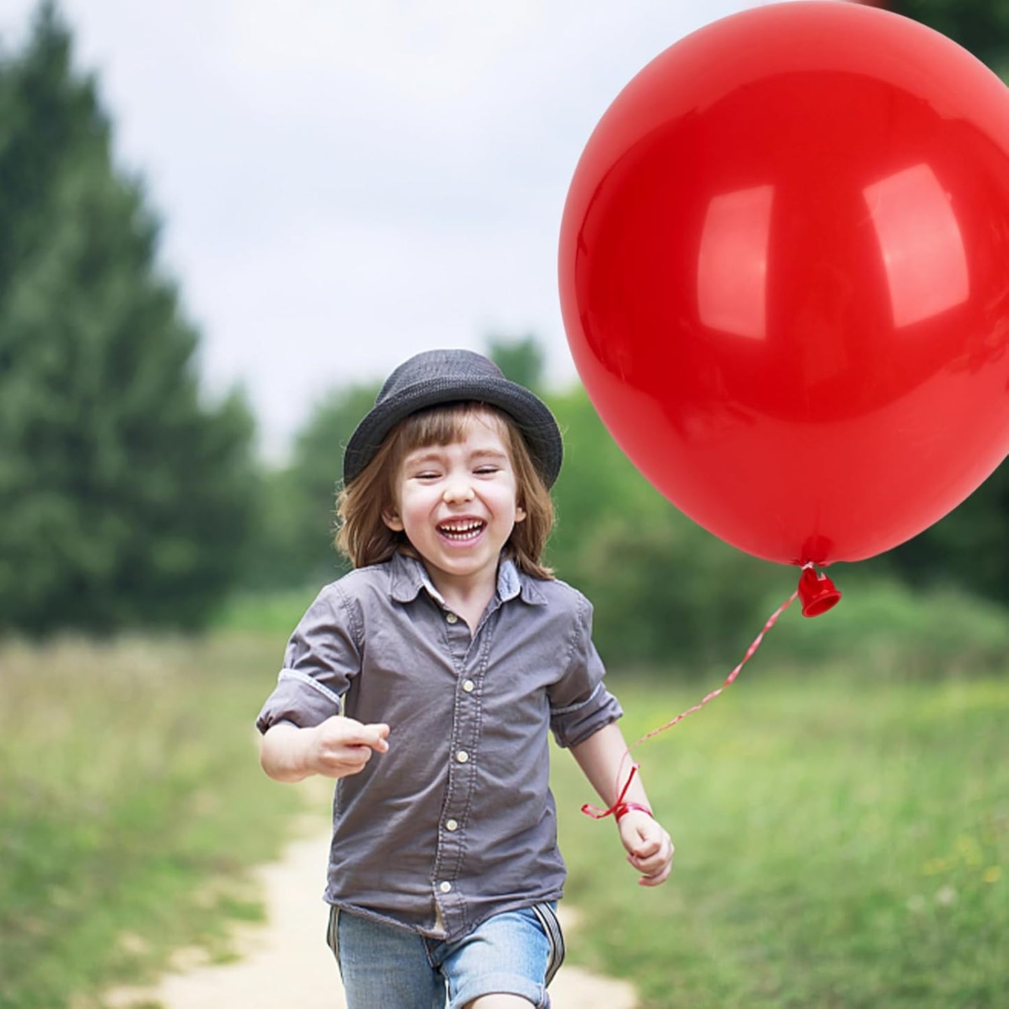 LovesTown 15PCS Party Balloons, 18inch Red Latex Balloons Balloon Garland Arch for Birthday Wedding Engagement Graduation Anniversary Party Decor