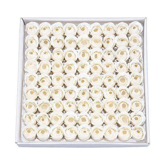 Weiye 81PCS Soap Rose Flower - Flora Scented Soap Rose Flower - Plant Essential Oil Soap, for Anniversary/Birthday/Wedding/Valentine’s Day/Mother’s Day