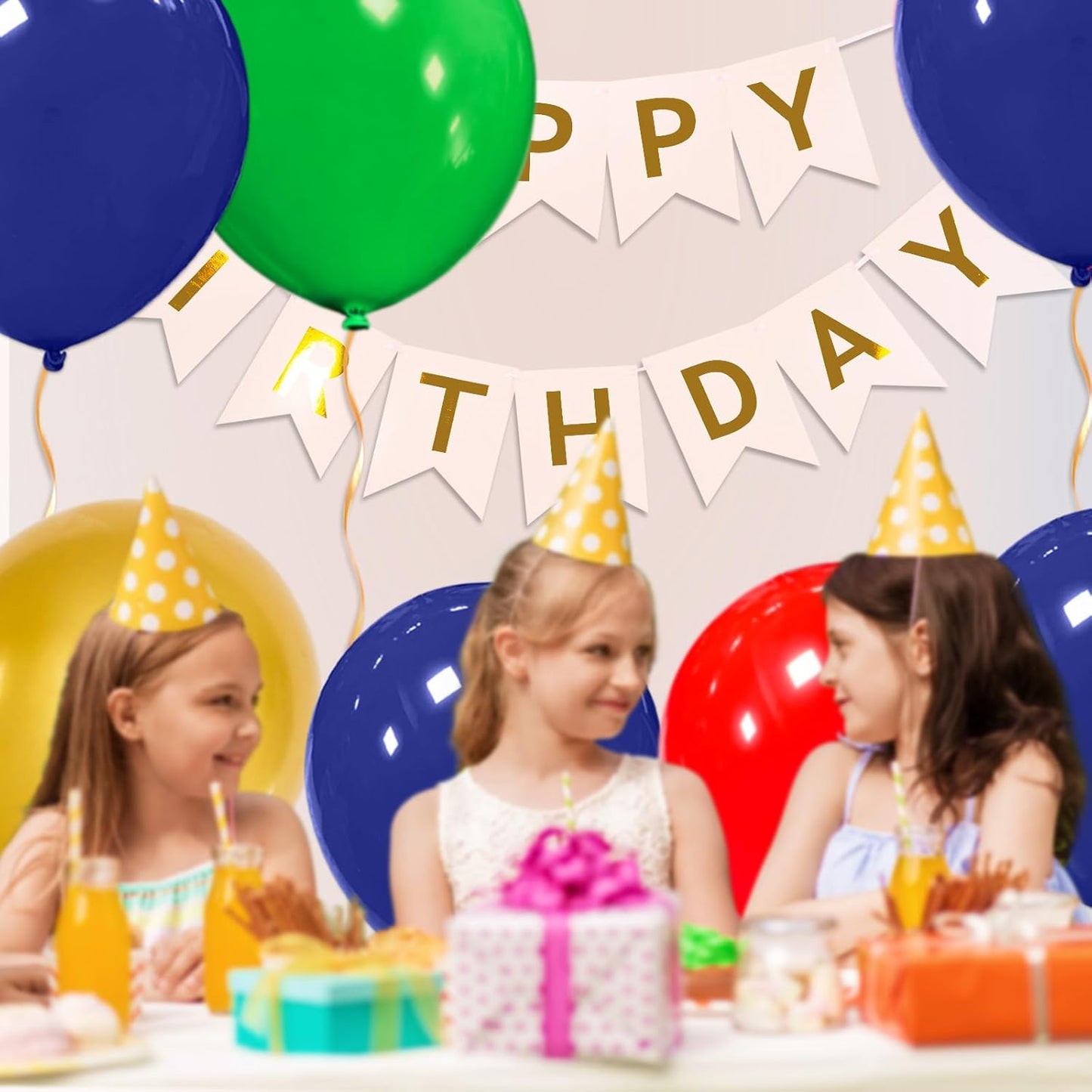 32Pcs Navy Blue Big Balloons 18 Inch, Round Dark Blue Large Latex Party Balloons for Birthday Wedding Decorations.