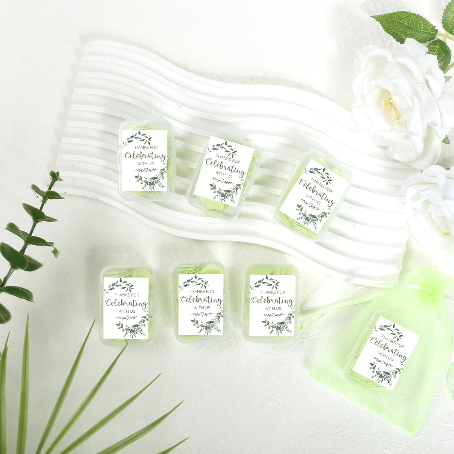 24 Pcs Fresh Off The Market Bridal Shower Soap Party Favors - Shes Off The Market Bridal Shower Bachelorette Party, Green Wedding Favors Gifts Supplies for Guests