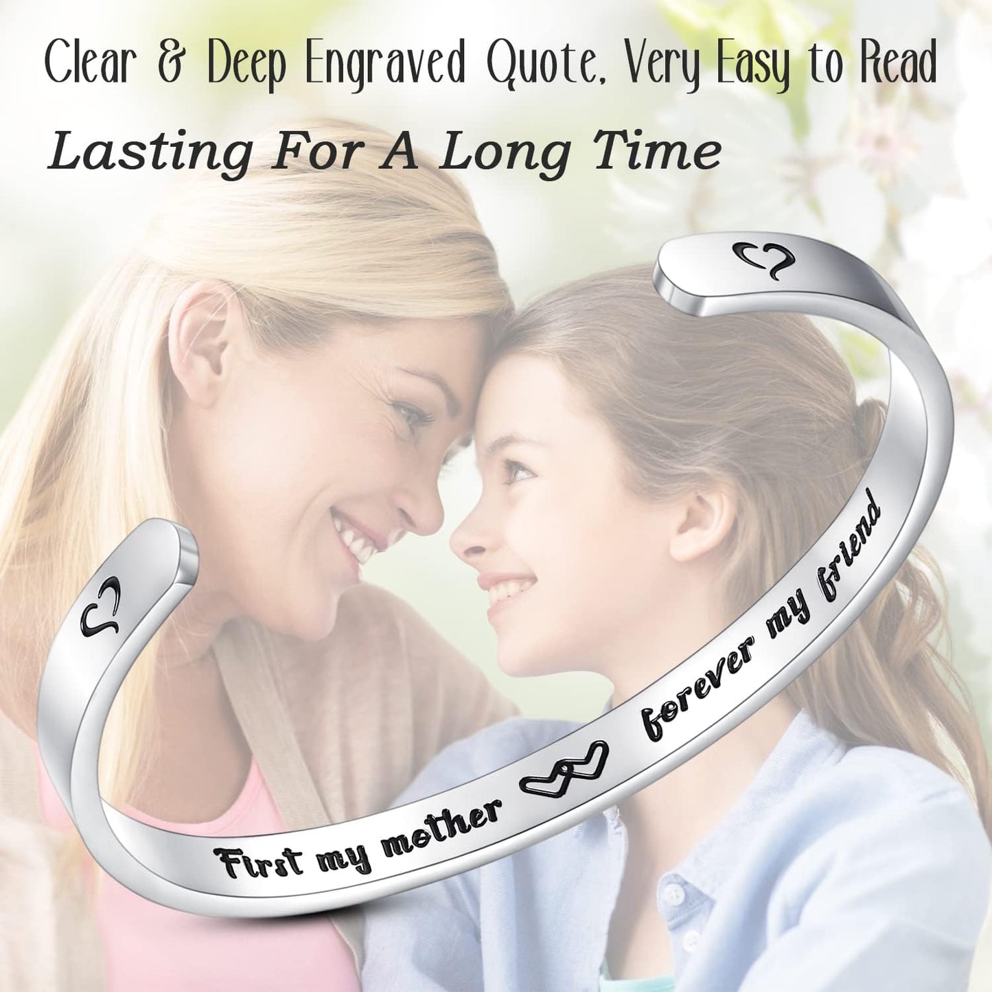 SAM & LORI Personal Bracelets for Teens/Women-Inspirational Jewelry Gifts (Various Designs) for Daughter/Sister/Mom/Friends-Adjustable Bracelet in a Pretty Gift Box