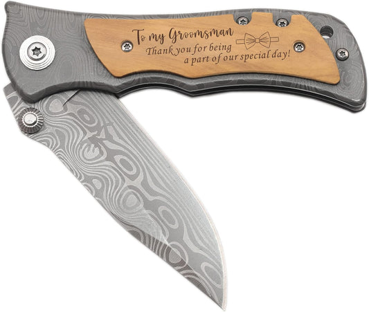 XJF Groomsmen Proposal Gifts, Wedding Gift for Groomsmen, Birthday gift for Groomsmen, Best Man Gift for Groomsman