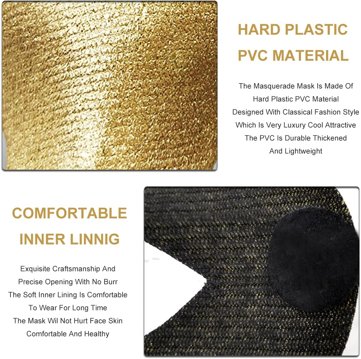 MYMENU Vintage Greek Roman Mask - Venetian Retro Mask for Halloween, Carnival, Mardi Gras, Cosplay