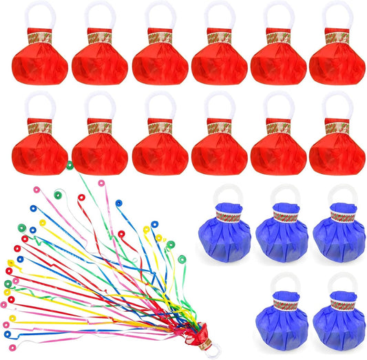 25 Pcs No Mess Confetti Streamers for Weddings and Parties, Colorful Balloon-Style Poppers, Easy to Use, Mess-Free Celebration Decor, Ideal for Events and Photo Shoots