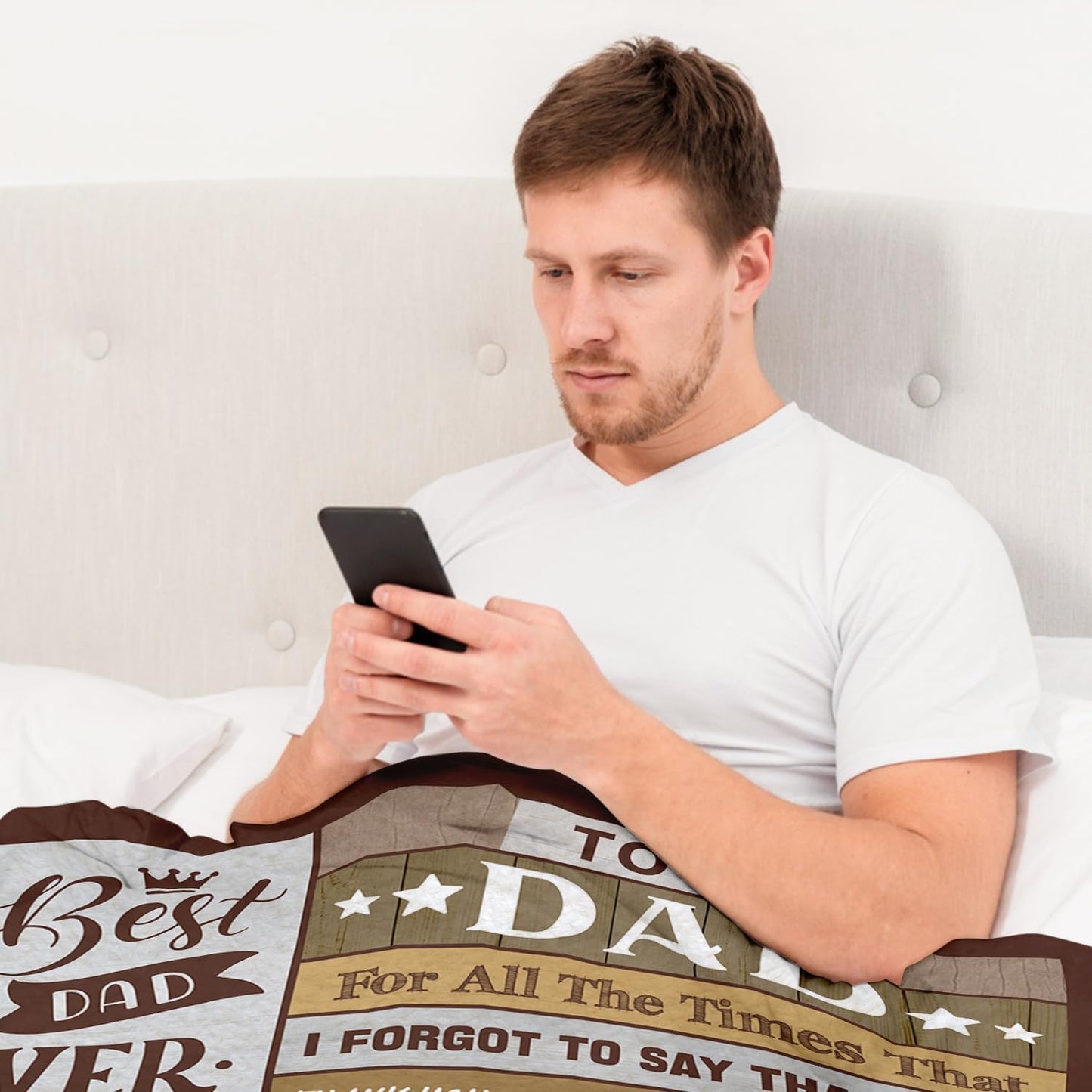 Gifts for Dad from Daughter Son - Birthday Gifts for Dad - Christmas Blanket Gift for Dads - Best Dads Ever Gift - Cool Dad's Birthday Present - Funny Present for Father - Throw Blanket 50" x 60"