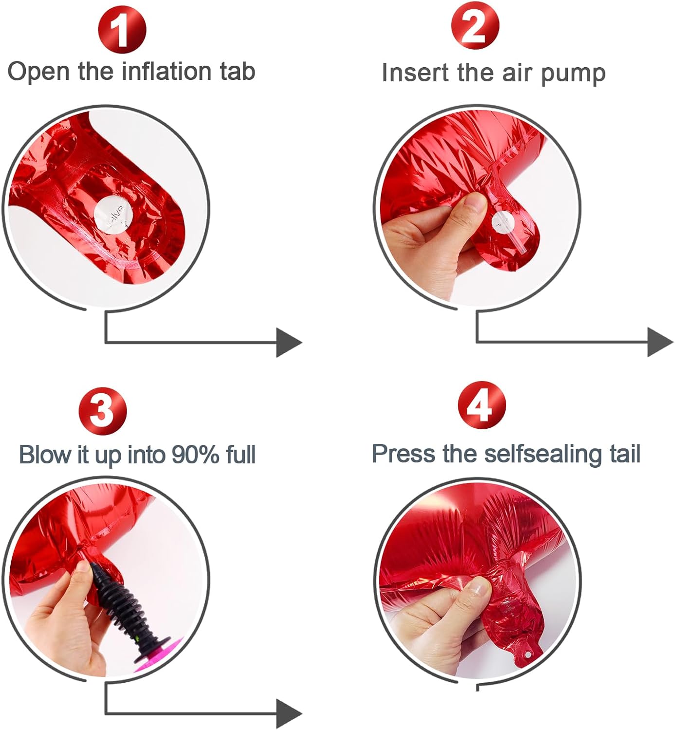 Red 8 Balloon, Number Balloon 40 Inch, Red Birthday Decorations, 8 18 28 38 80 Birthday Balloons, 8th Party Supplies, Number 8 Balloon