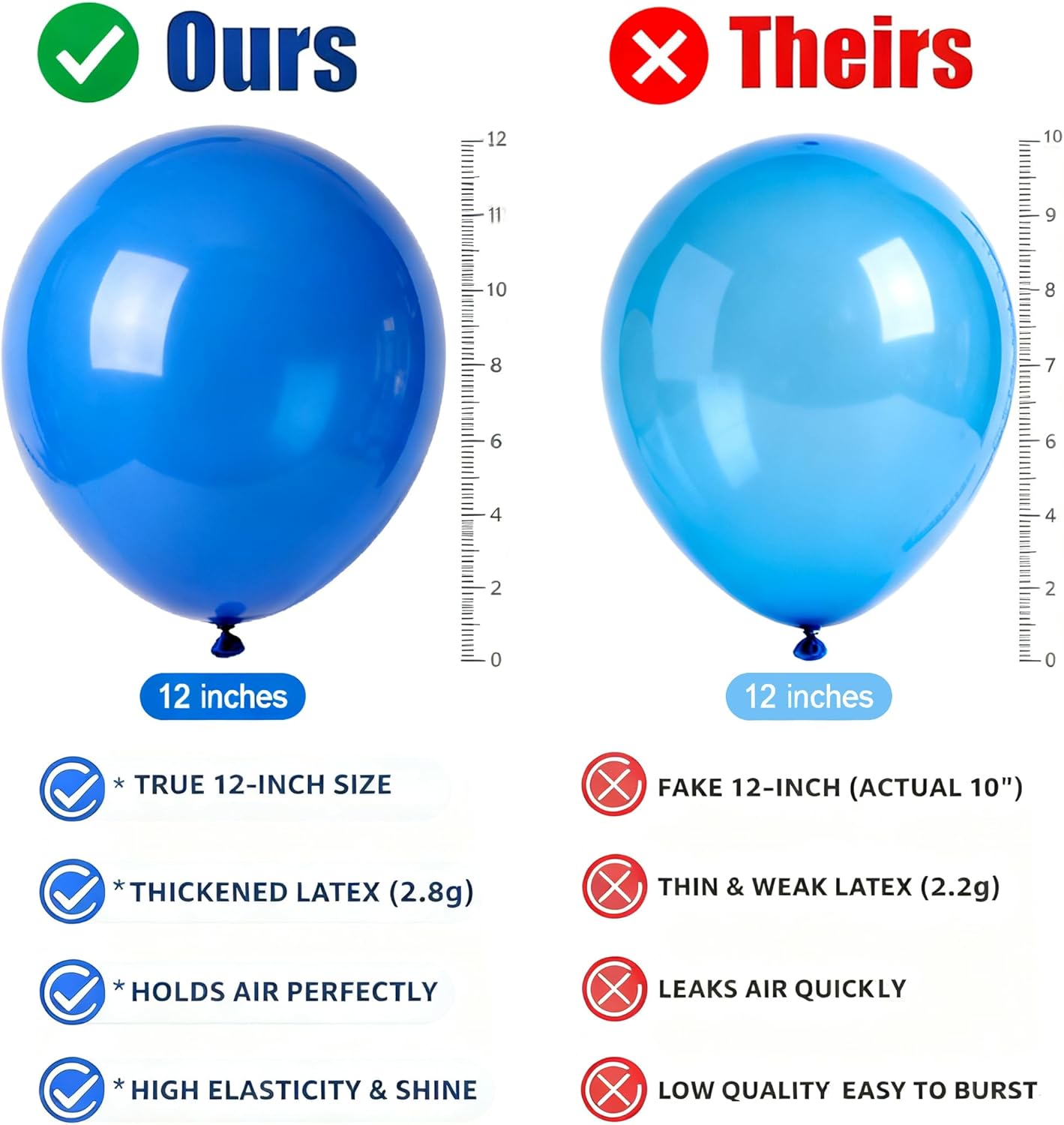 100pcs 12 Inch Rainbow Latex Balloons for Birthday, Baby Shower, Wedding.Vibrant Assorted Colors for Party Decorations - Create Stunning Balloon Arches & Backdrops with Ease!