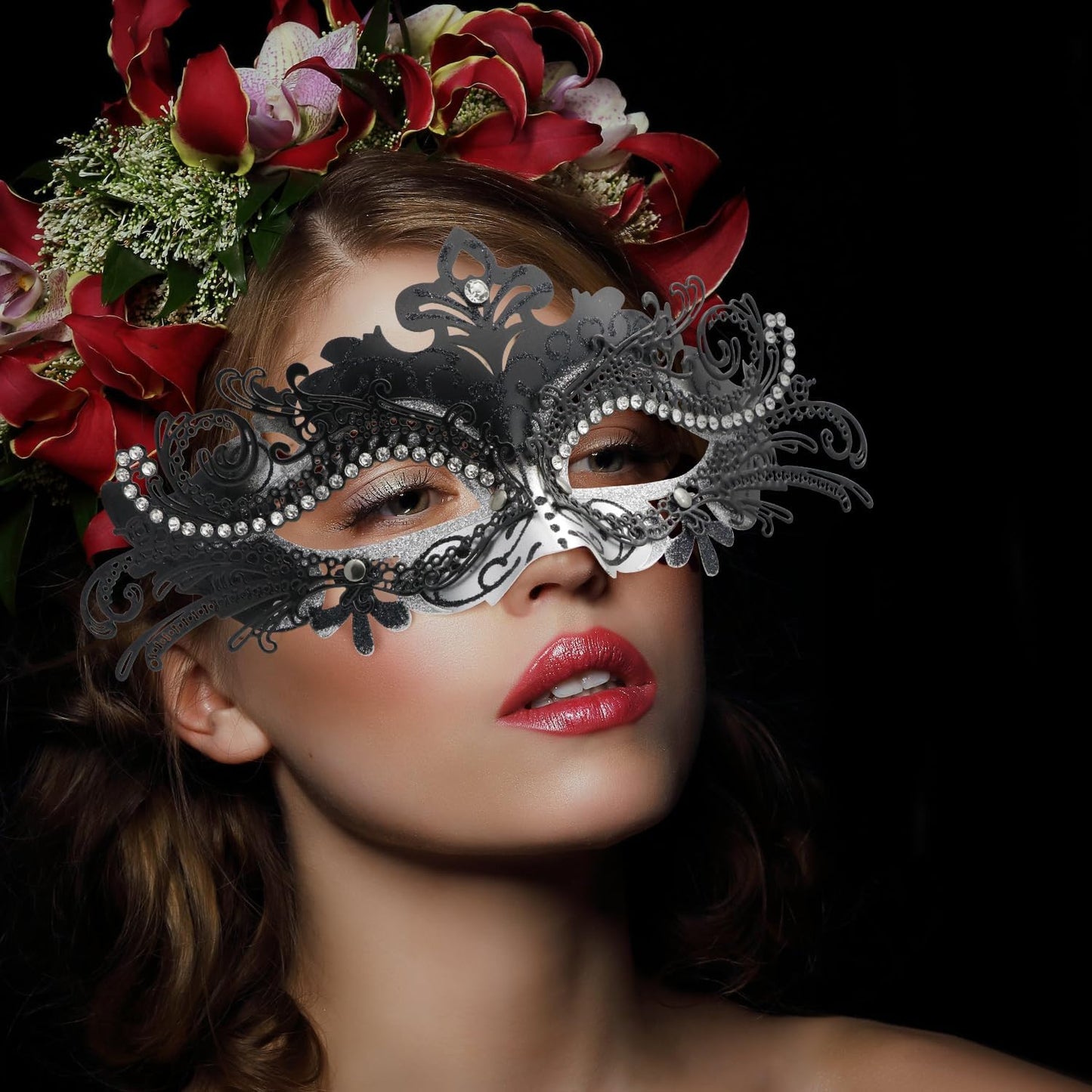 Coddsmz Masquerade Mask Venetian Masks Mardi Gras Mask Prom Ball Costume Mask Wedding Halloween Christmas Party Mask