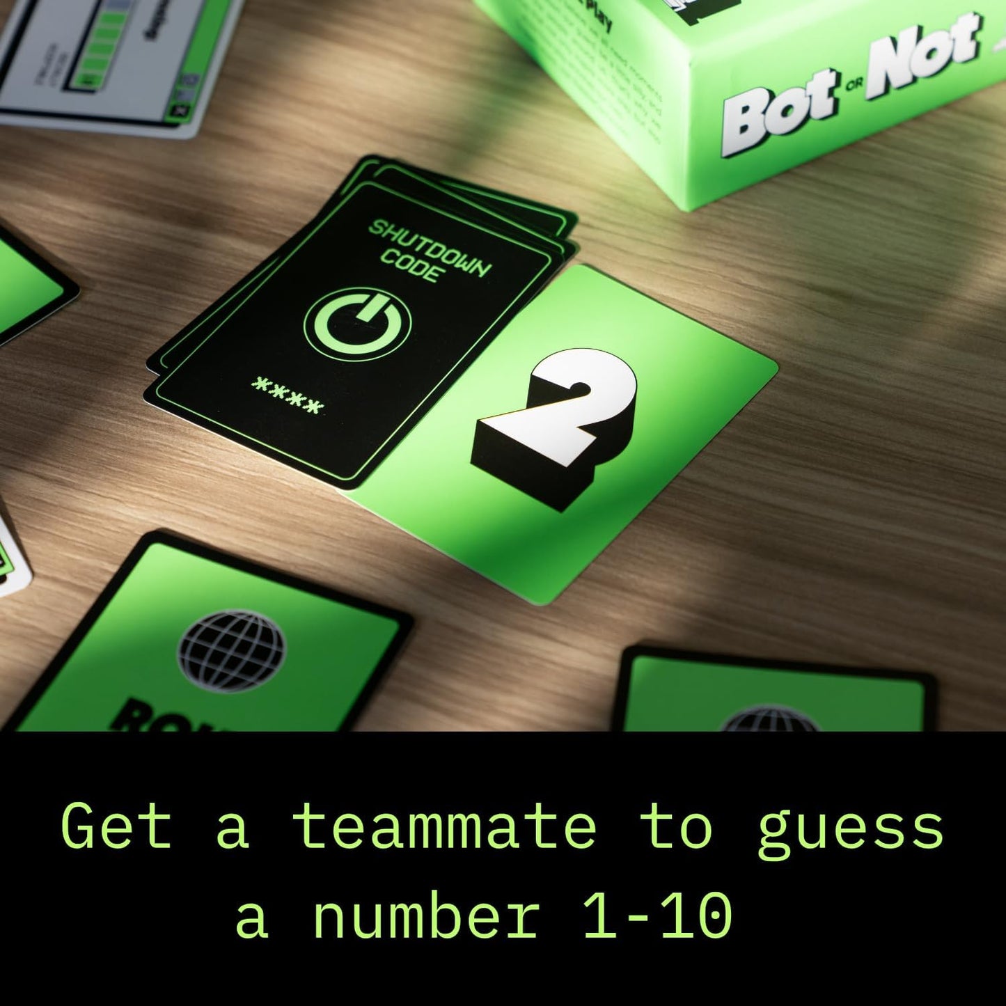 Rabble Bot or Not - A Game to Uncover The Robot | 2-8 Players, Party Games, Family, Teens, Adults, 2 Player Games, Board Games, Card Games