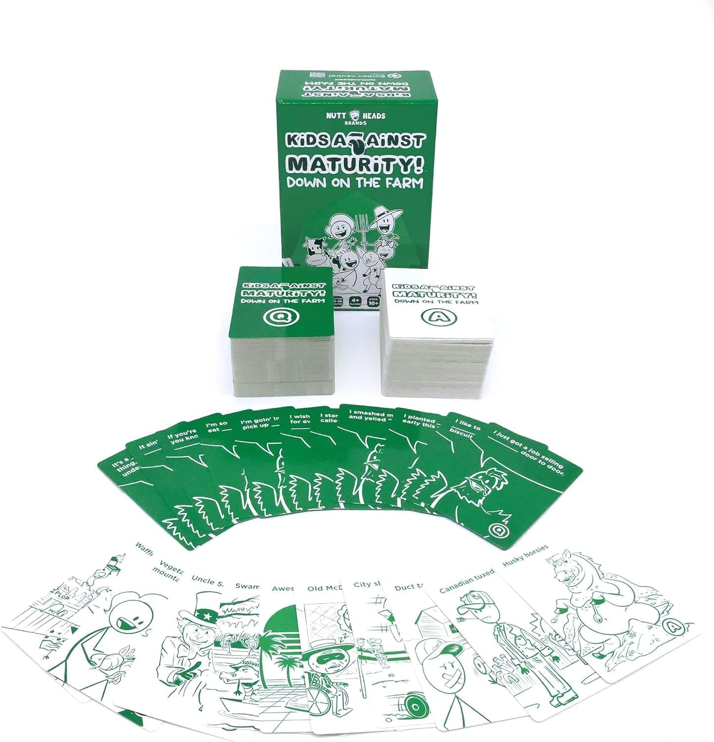 Kids Against Maturity Card Game (Farm Edition)