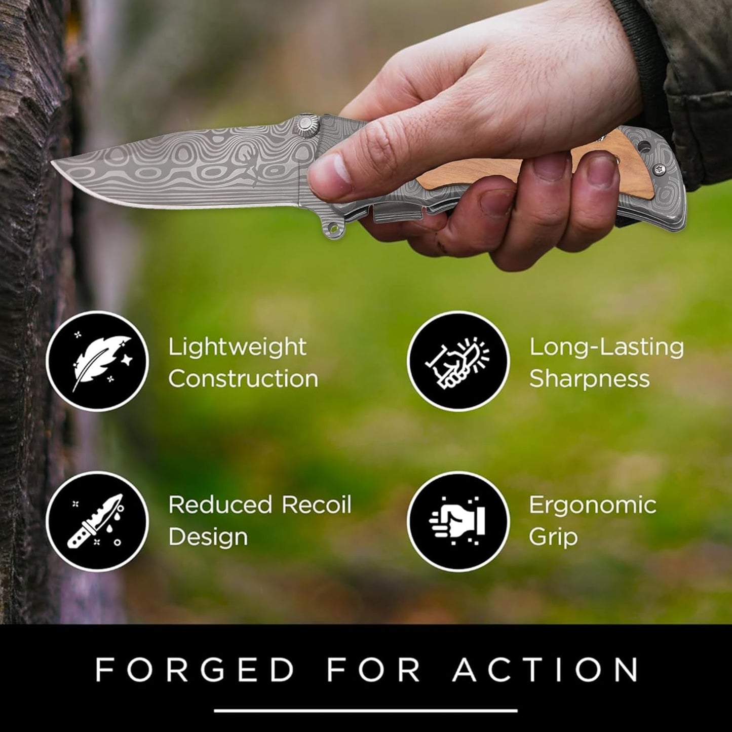 2 Year Anniversary Boyfriend Gifts for Him, 2 Year Wedding Anniversary Keepsake for Men, 2nd cotton wedding Anniversary Engraved Knife with Wood Box, 2nd Anniversary Marriage Presents for Husband