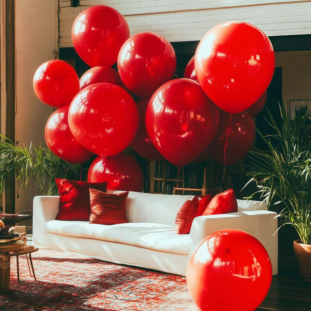 30 Pack Red Balloons 36 Inch Red Latex Party Large Balloon Bulk for Various Party Events Decorations