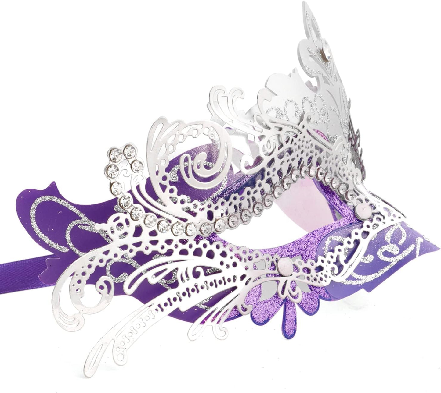 Coddsmz Couple Masquerade Mask Set - Venetian & Mardi Gras Mask for Women & Men