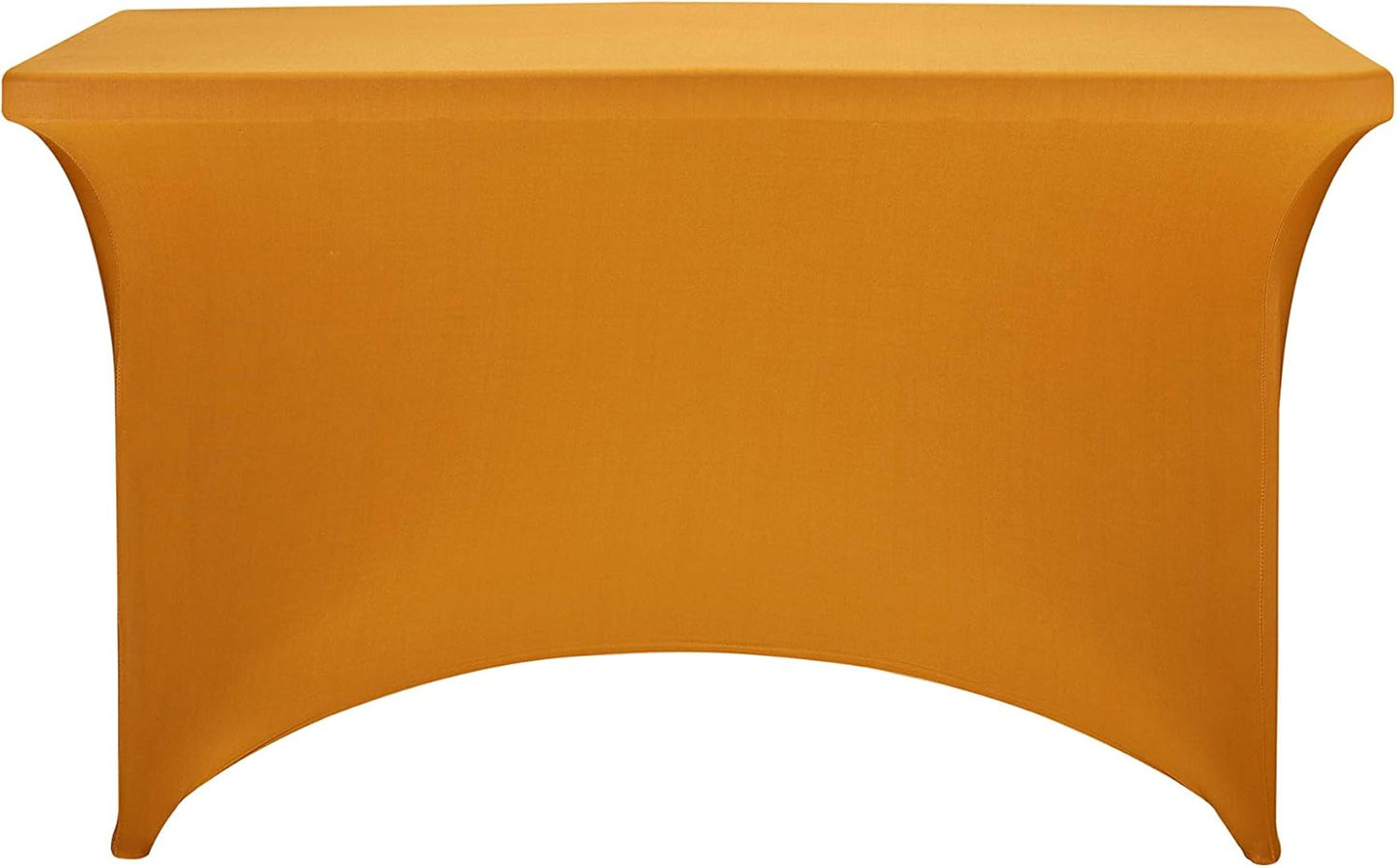 LZY Spandex Fitted Stretch Table Cover for 4ft or 6ft or 8ft Folding Table, Rectangular Cocktail Tablecloth, Perfect for Party or Banquet