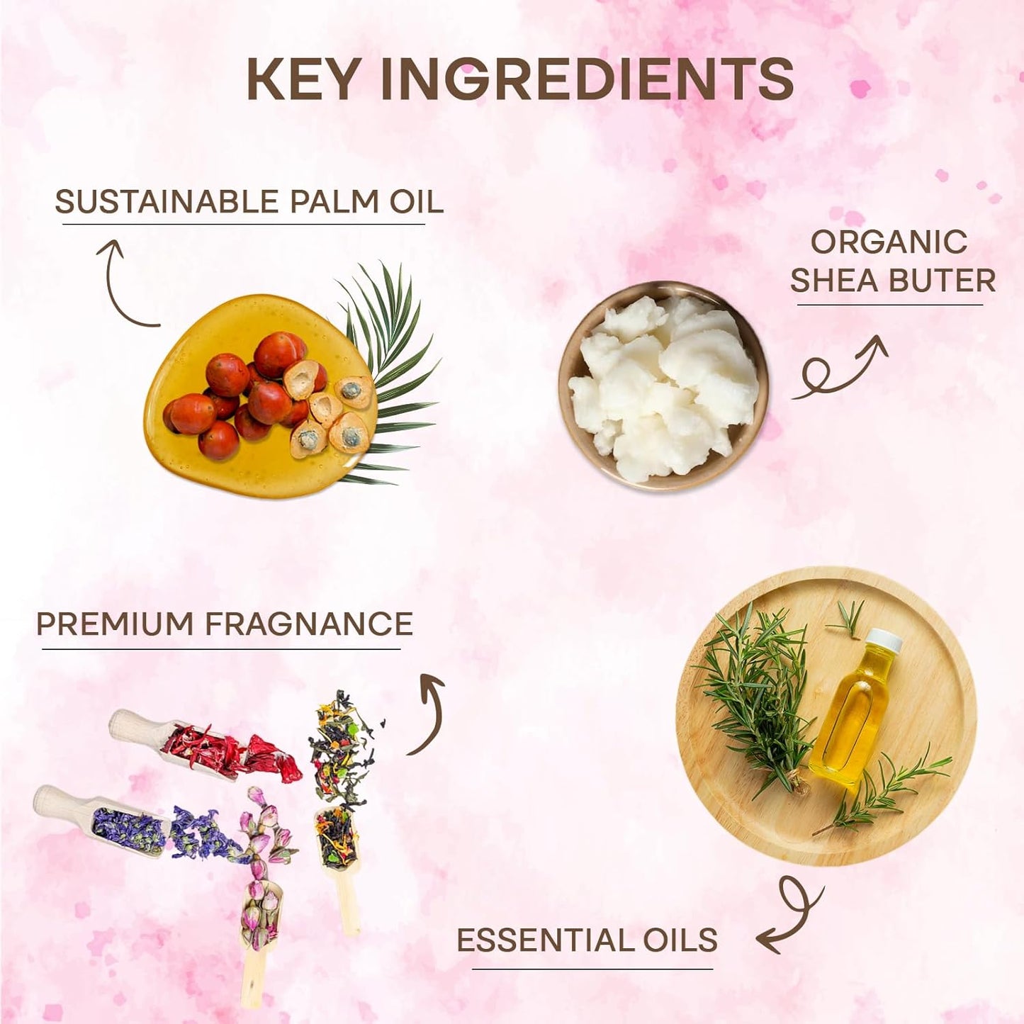 Wavertree & London Natural Soap Bars Gift Set (Set of 3), Assorted Floral Scented Bar Soap Gift Box for Women & Men, Moisturizing & Pure Triple Milled Luxury Bath Soap Bars enriched with Shea Butter