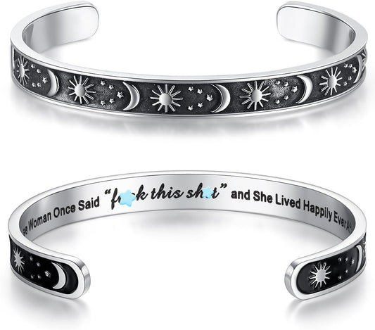 SAM & LORI Personal Bracelets for Teens/Women-Inspirational Jewelry Gifts (Various Designs) for Daughter/Sister/Mom/Friends-Adjustable Bracelet in a Pretty Gift Box