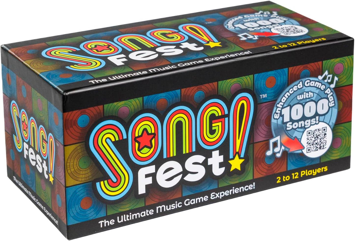 SongFest! is a New Music Trivia Party Game | Song QR Codes Provide Audio Hints to Bring Back Instant Memories Through 5 Plus Decades of Music