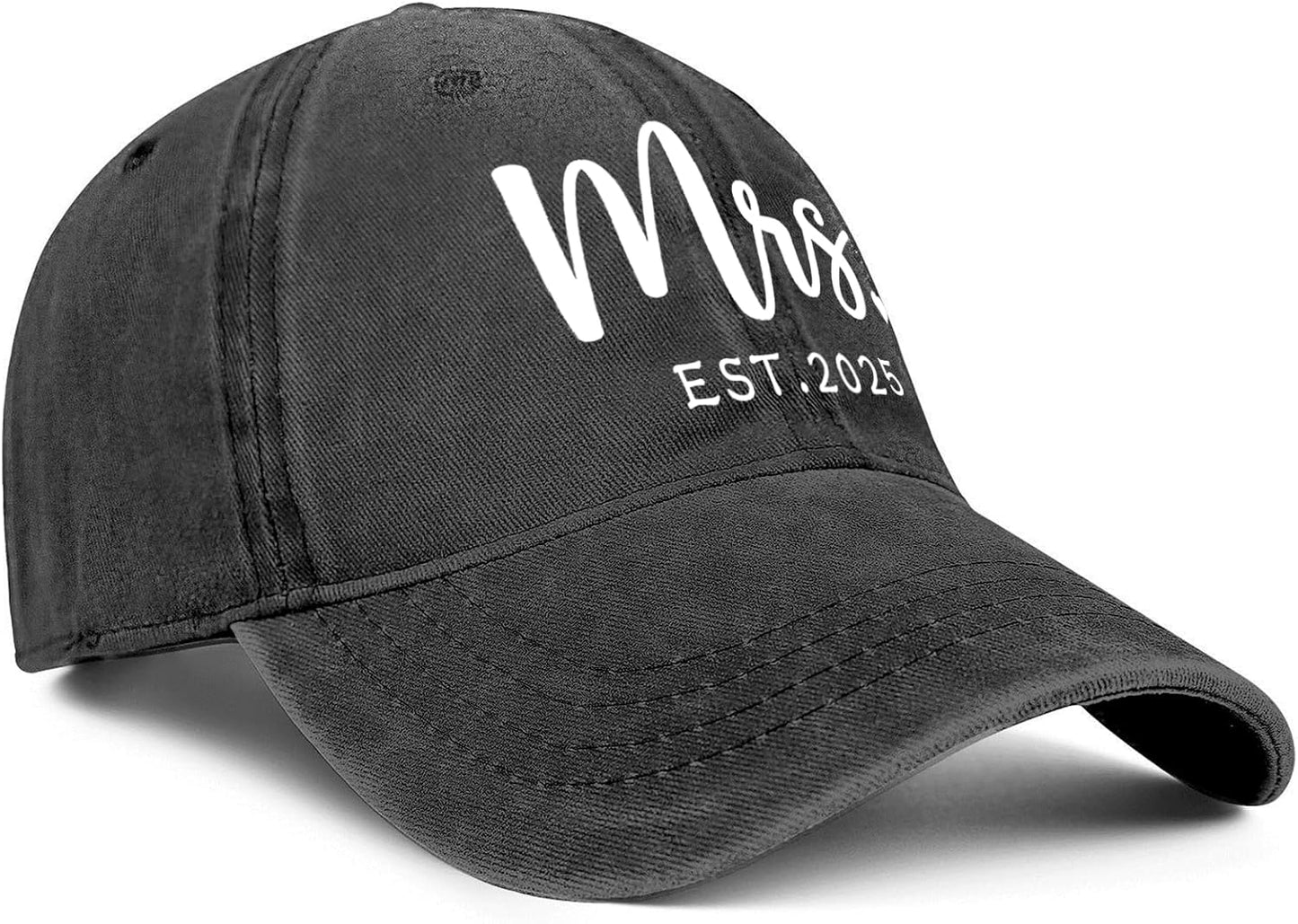 Mrs Bride Hat Bridal Shower Gifts Wedding Mr Couple Gift Cap Black