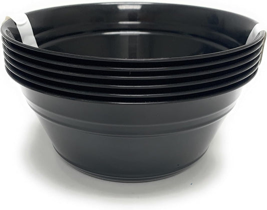 Mintra Home Snack Bowls (Medium 6pk (1.8L), Black)