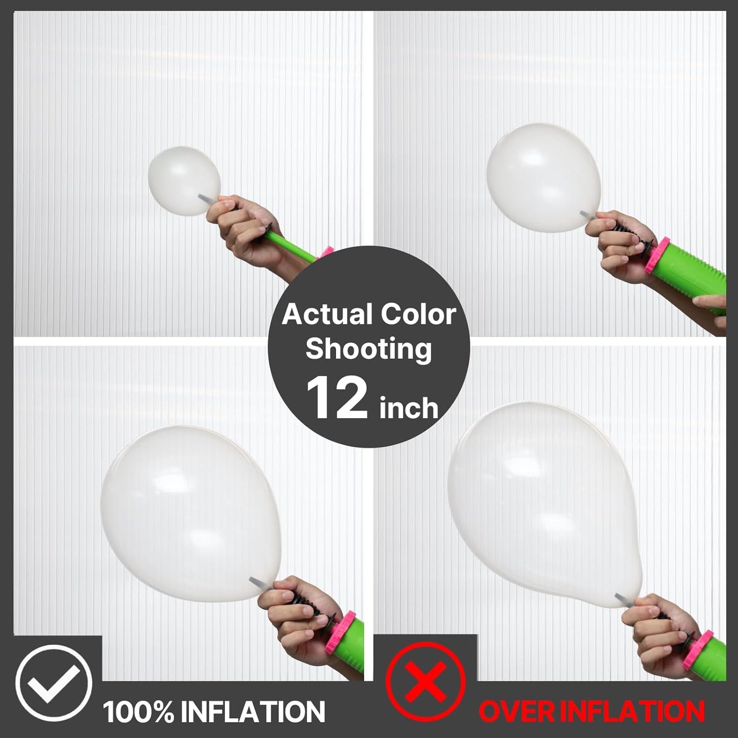 PartyWoo Clear Balloons 50 pcs 12 Inch Transparent Bubble Balloons for Graduation Wedding Engagement Anniversary Baby Shower Gender Reveal Birthday Party Decorations Clear-Y2