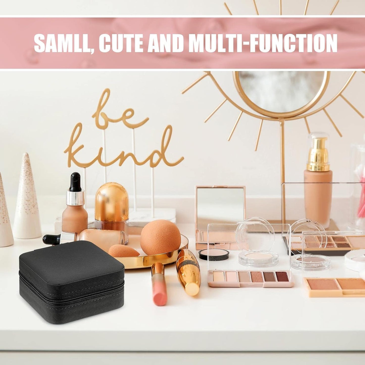 Taiyin 12 Pcs Travel Jewelry Case Bridesmaid Gift Boxes Bulk Travel Jewelry Case Small Jewels Organizer Mini Accessories Ornaments Storage for Women Girls Wedding Bridesmaids Gifts