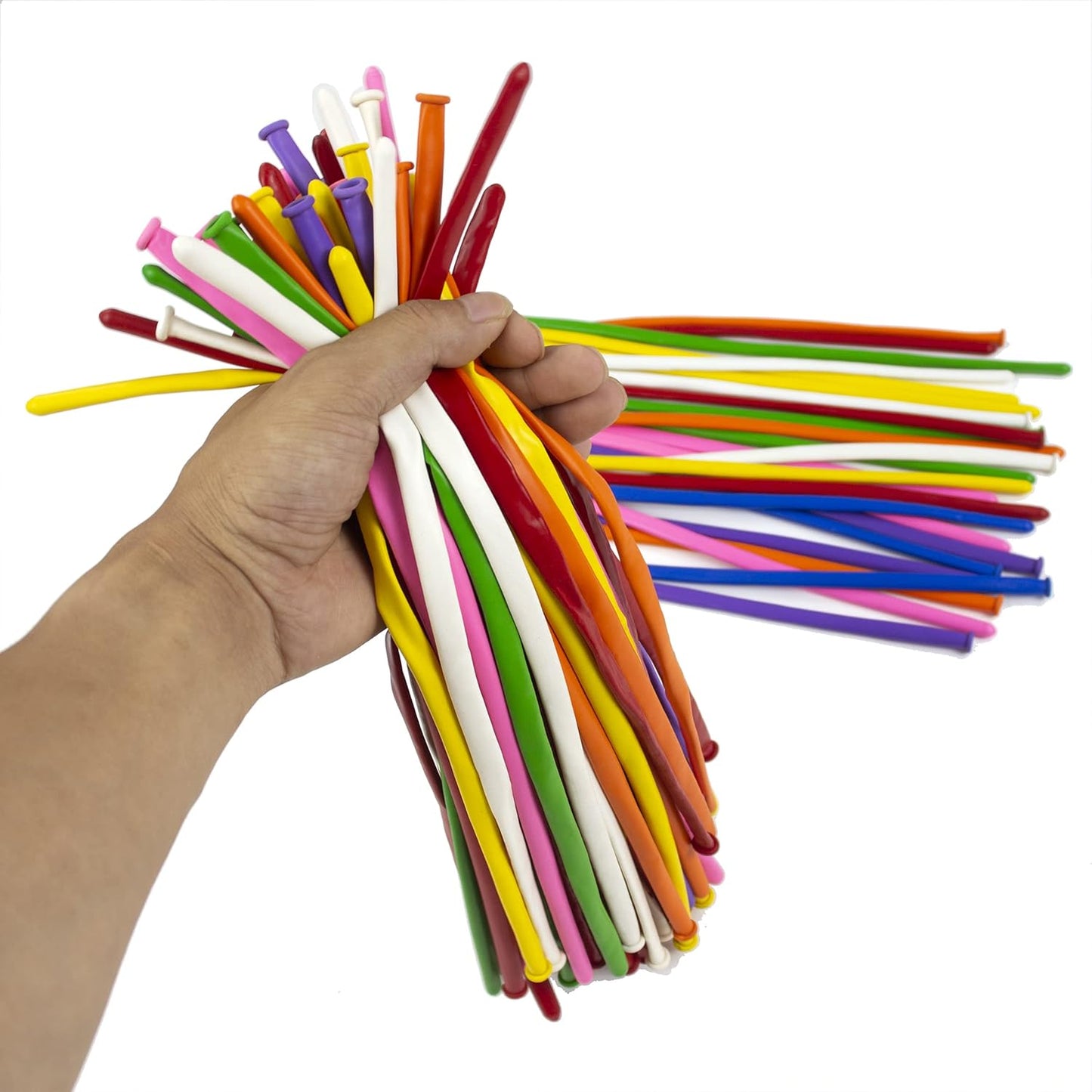 260 Balloons for Twisting Balloon Animal,Long Skinny LatexBalloons for Modelling,Magic Balloon Animal Kit for Weddings Birthdays Party decoration,100Pcs,Multi