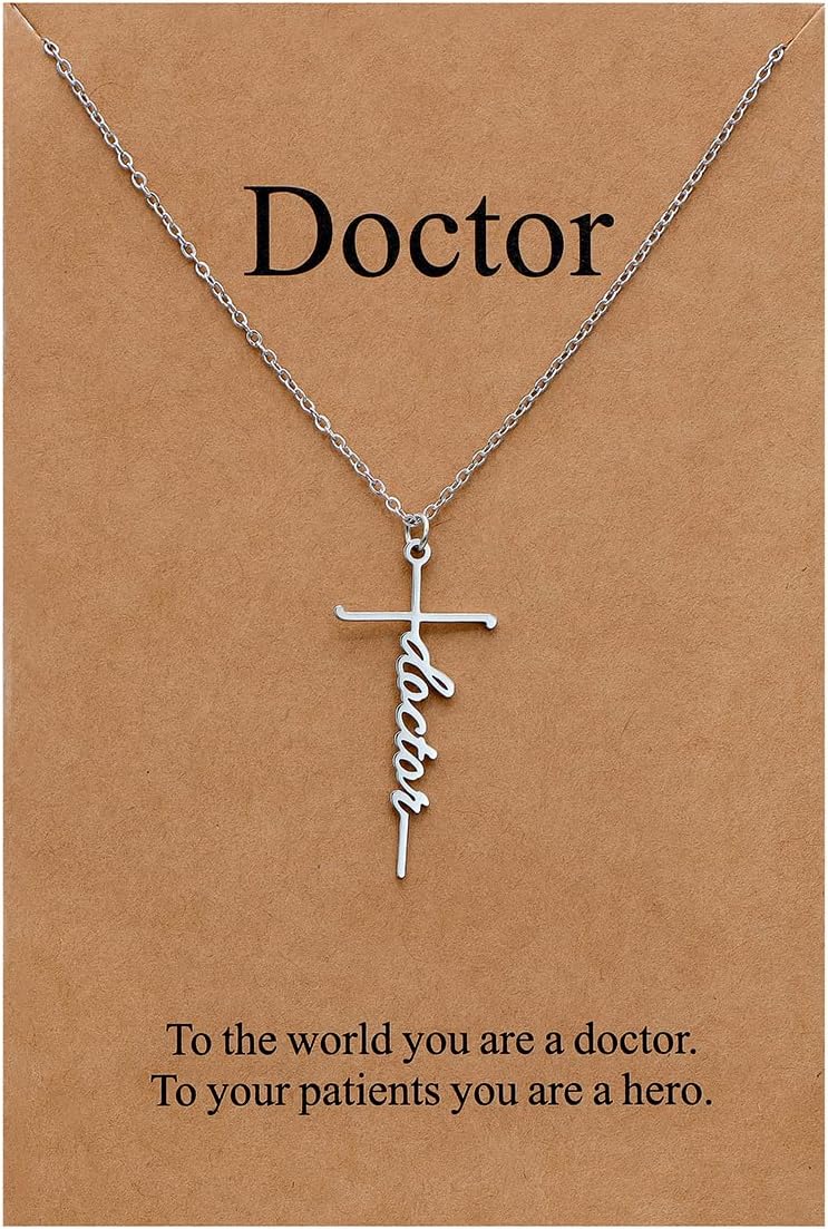 Lcherry Faith Cross Pendant Necklace for Women Religious Christian Jewelry Mother's Day Gifts for Women