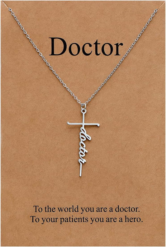 Lcherry Faith Cross Pendant Necklace for Women Religious Christian Jewelry Mother's Day Gifts for Women