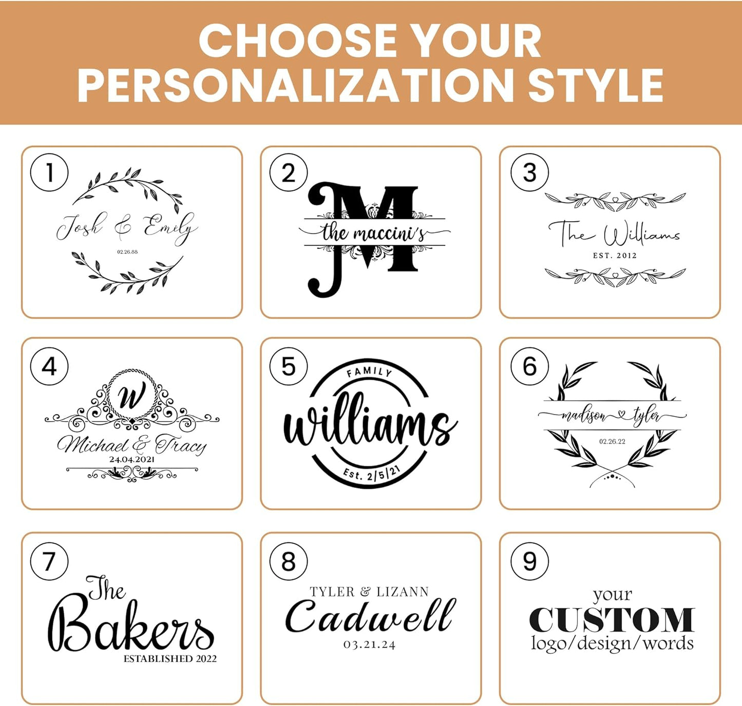 Personalized Charcuterie Board Gift Set - Custom Engraved Charcuterie Boards, Bamboo Cheese Board & Meat Platter - Wedding Gifts, Housewarming Gift for New Home, Anniversary, Birthday, Christmas Gifts