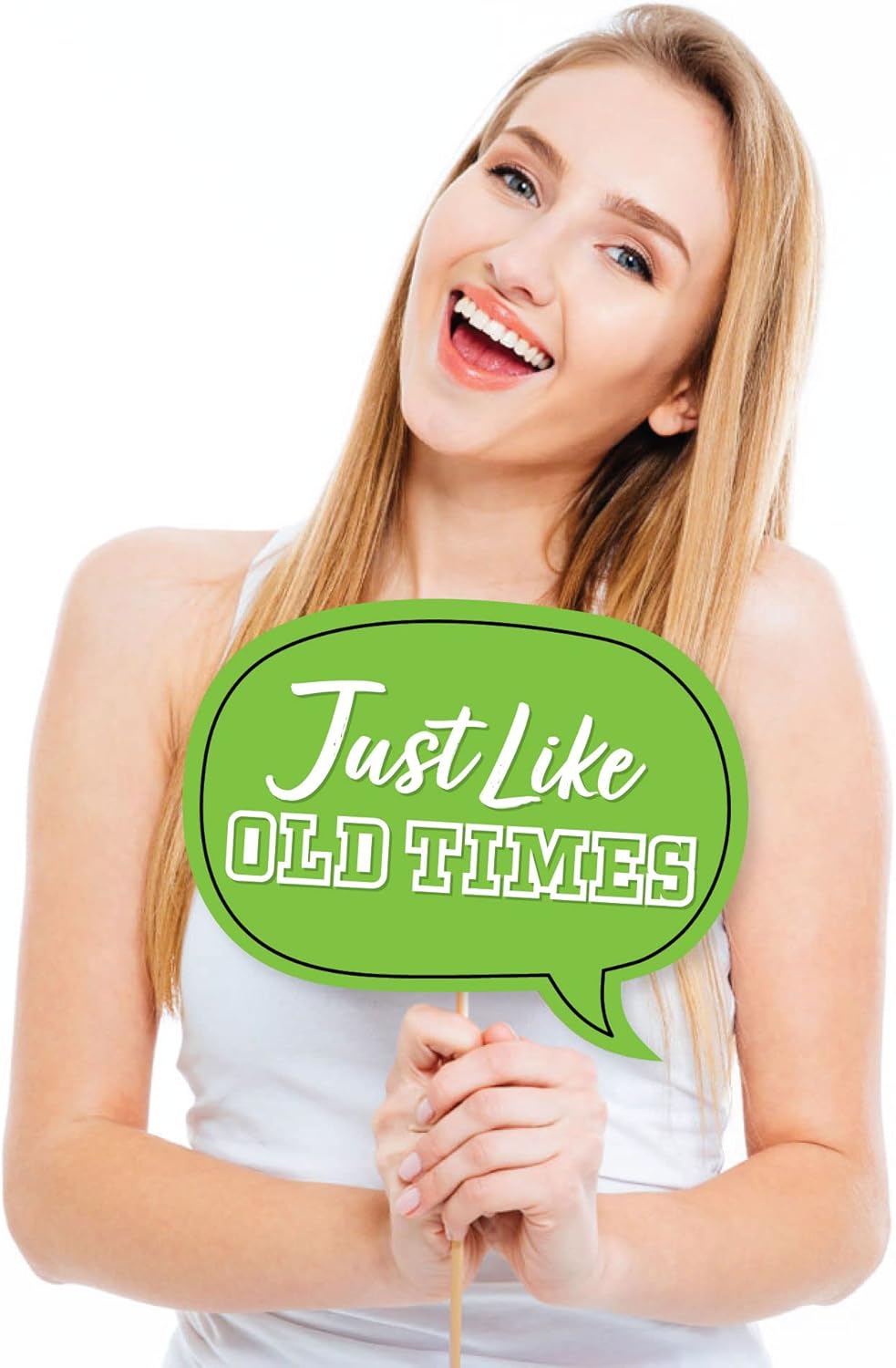 Big Dot of Happiness Still Got Class - High School Reunion Party Photo Booth Props Kit - 20 Count