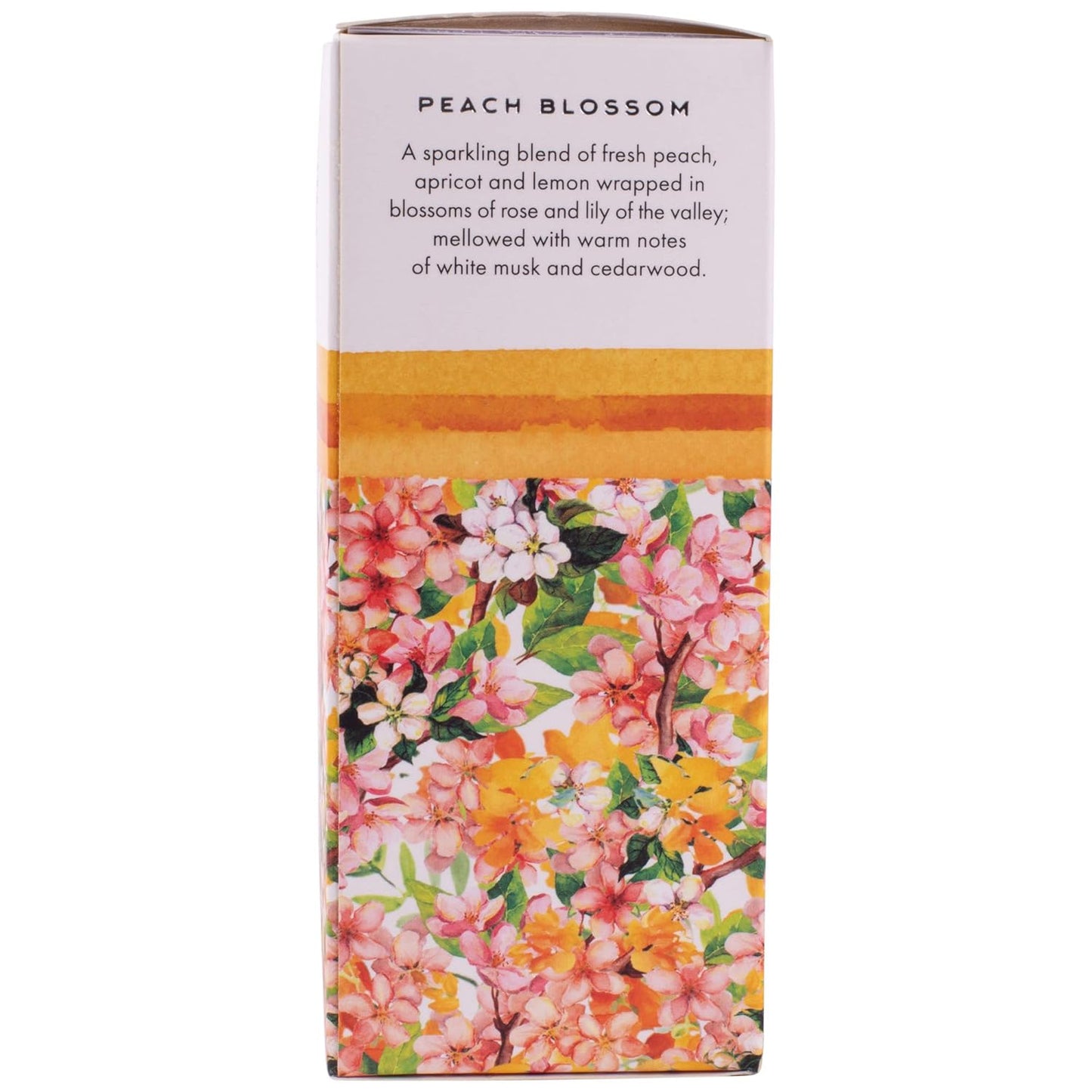 Via Mercato Soaps 25114PE Peach Blossom 50 Grams Petite Reed Diffuser