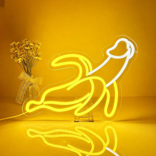 Penis LED Neon Sign, Funny Creativity Adult Bedroom Wall Decor, Novelty LED Neon Light for Bachelorette Party, College Dorm, Man Cave,Club,Wedding,Bar,A Adult Gift For A Gay Man