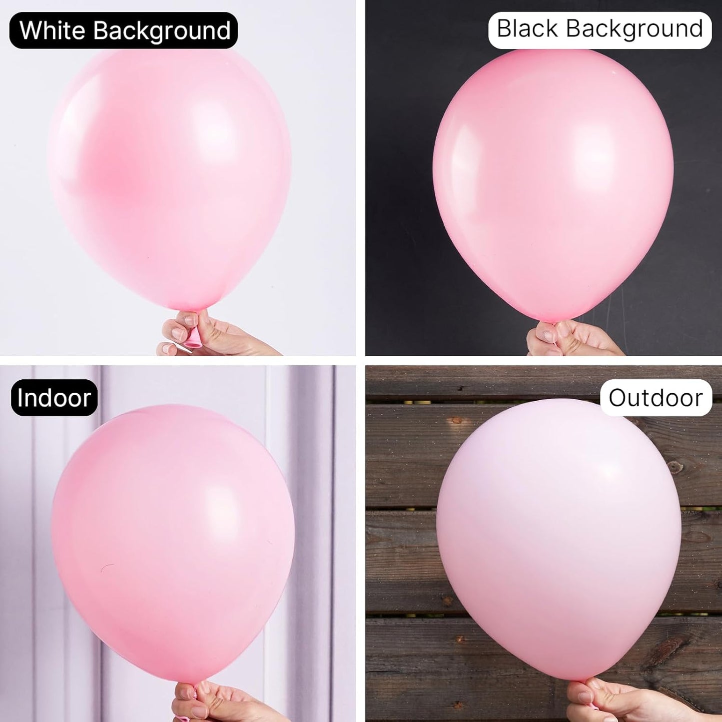 PartyWoo Pastel Pink Balloons, 50 pcs 12 Inch Pink Balloons, Baby Pink Balloons for Balloon Garland Balloon Arch as Birthday Party Decorations, Wedding Decorations, Baby Shower Decorations, Pink-Q05