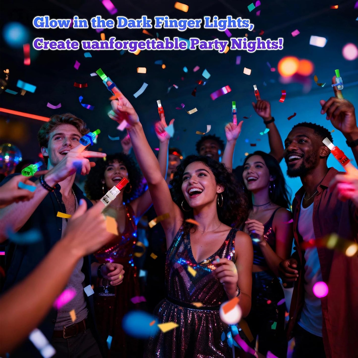 Superhero Finger Lights, 24 PCS Glow in the Dark LED Flashlights Hero Theme Party Favors, Bulk Fun Light Up Toys for Halloween Trick or Treats, Classroom Rewards, Party Goodie Bag Fillers & Kids Gifts