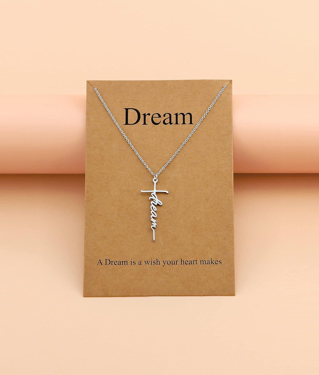 Lcherry Faith Cross Pendant Necklace for Women Religious Christian Jewelry Mother's Day Gifts for Women