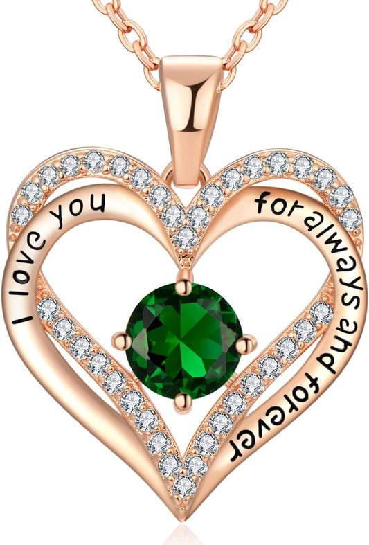 18K Rose Gold Necklaces for Women Birthday Gifts for Women Jewelry for Women Birthday Gifts for Wife Girlfriend Daughter Wife Birthday Gifts for Anniversary Mothers Day Christmas Valentines Gifts