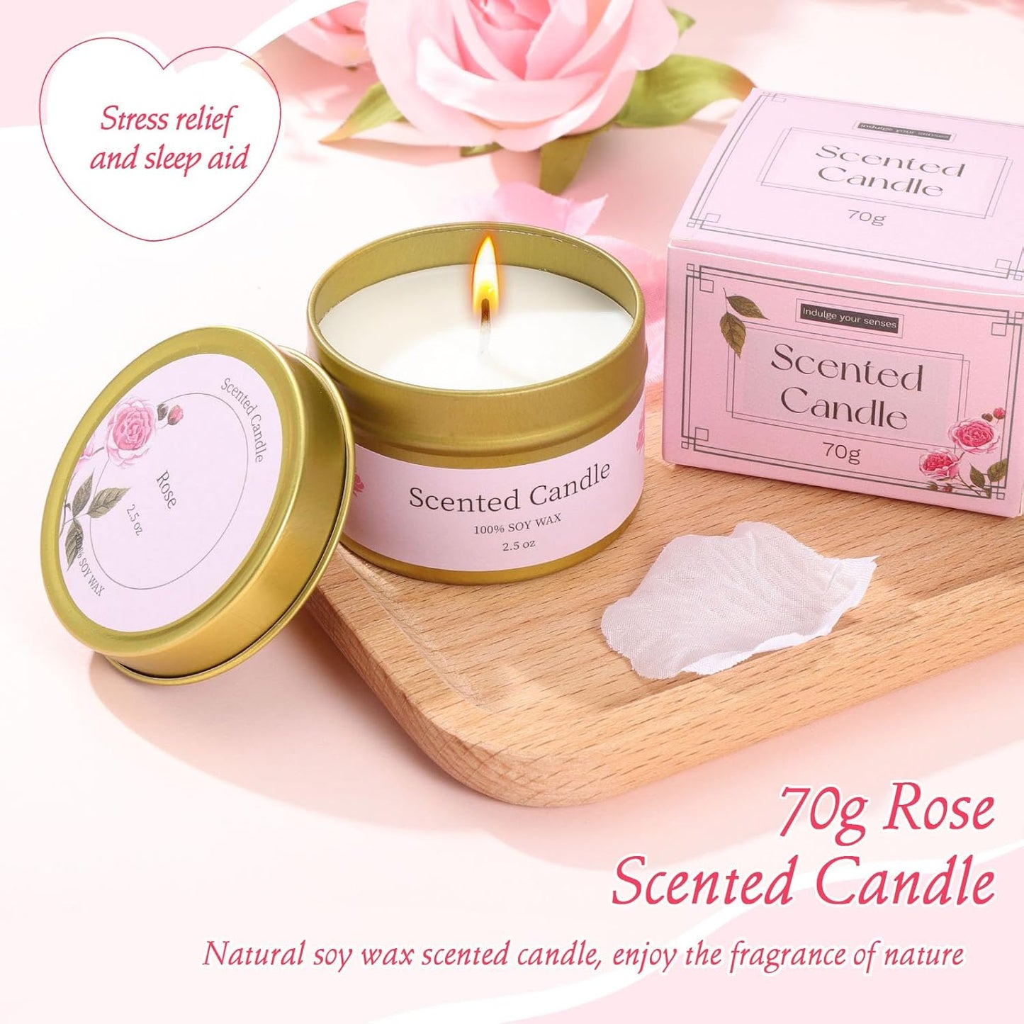 Happy Birthday Gifts for Women - Pink Birthday Gift Box for Women Self Care Mom Sister Wife Girlfriend Daughter Best Friend, Women's Birthday Gifts Spa Gifts Basket Gift Sets w/ Blanket Coffee Mug