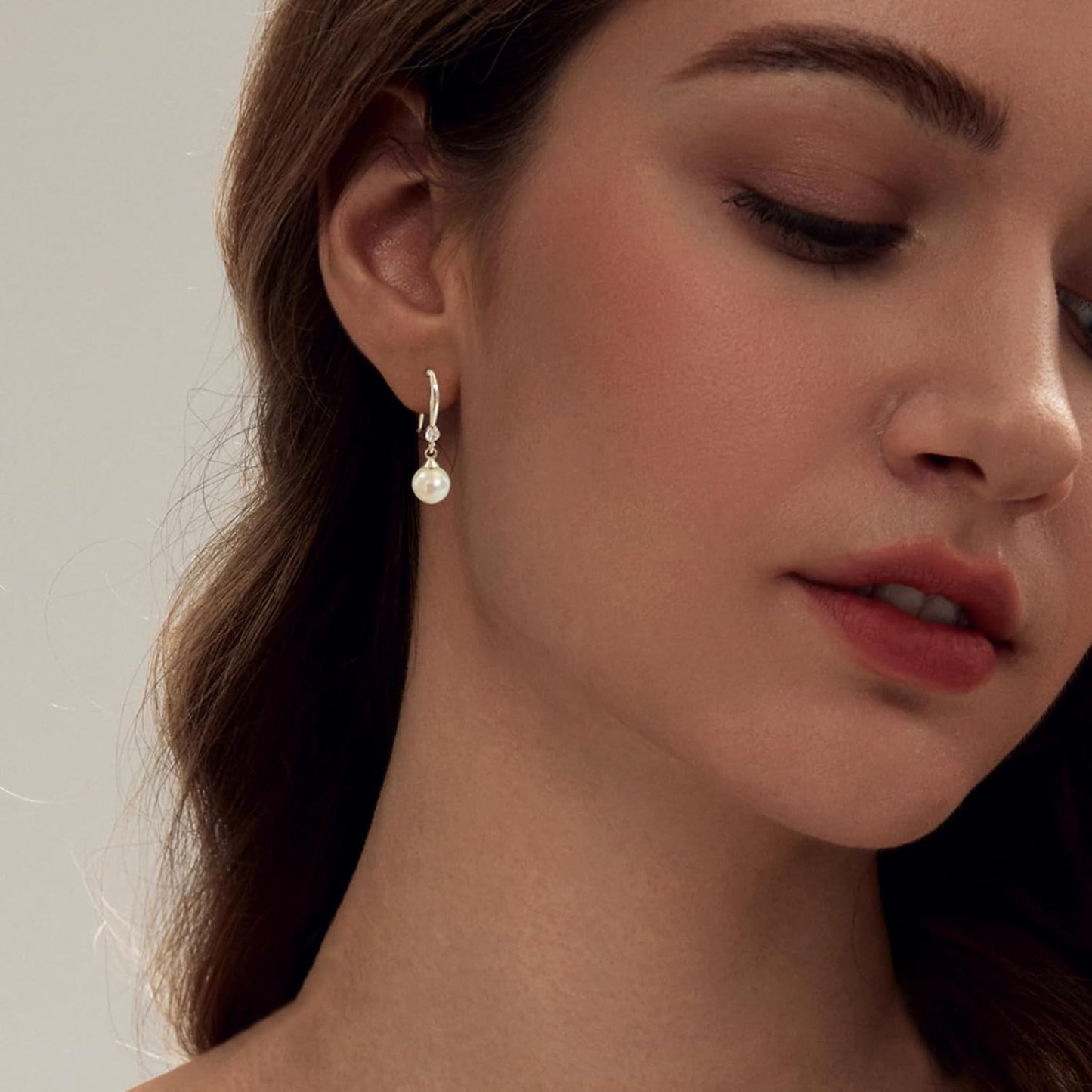 Gold Jewelry Set for Women - Dainty 14K Gold Plated Pearl Necklace and Earring Set with Drop Earrings, Bracelets, Choker Necklace - Wedding Jewelry Gift