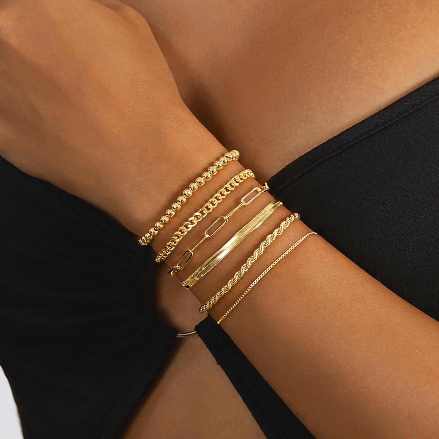 Tennis Necklace Bracelet for Women, Sterling Sliver, Dainty Chocker Necklace, Crystal Bracelet for Women, Wedding Jewelry for Bride, Sparkly Party Prom Hypoallergenic