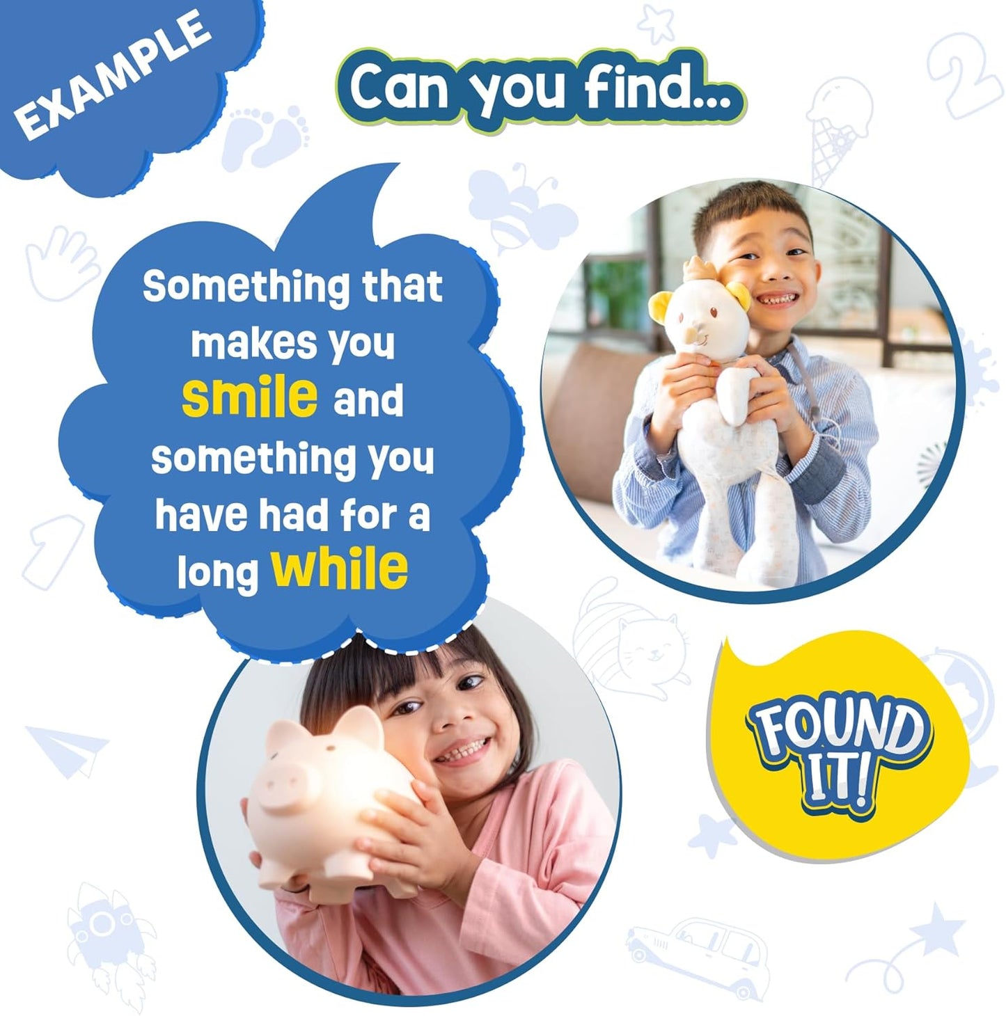 Skillmatics Indoor Scavenger Hunt Card Game - Found It Double Challenge, Learning Toys, Educational, Gifts for Kids, Boys, Girls and Families, for Ages 4, 5, 6, 7, Perfect for Home, School, Playdates